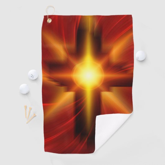 Heer en Savior, Jezus Christus Golfhanddoek (Insitu)