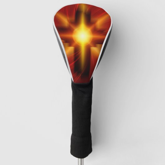 Heer en Savior, Jezus Christus Golfheadcover (Voorkant)