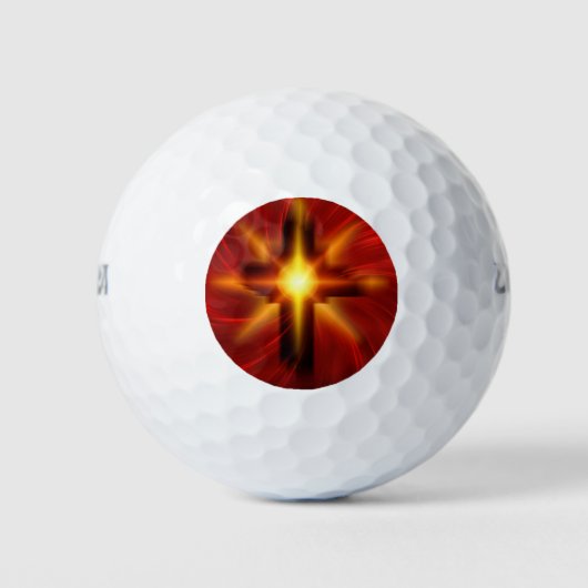 Heer en Verlosser, Jezus Christus Golfballen (Voorkant)