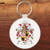 Heer Familie Crest Sleutelhanger (Voorkant)