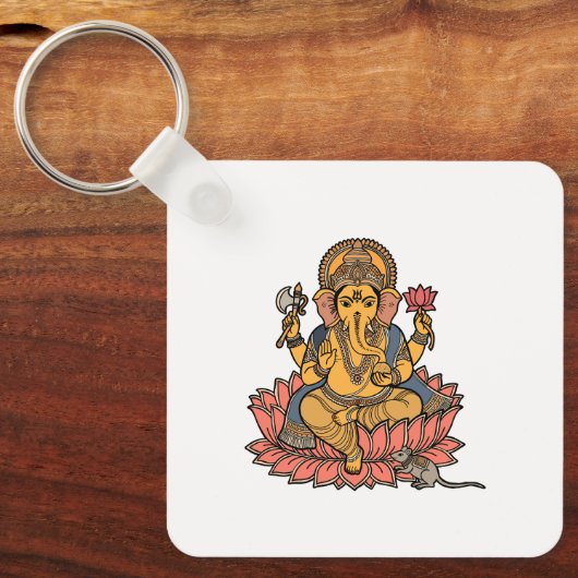 Heer Ganesh Sleutelhanger (Voorkant)