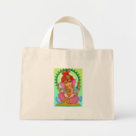 Heer Ganesha Canvas Tassen (Voorkant)