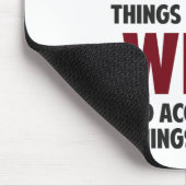 Heer, geef me koffie en wijn muismat (Hoek)