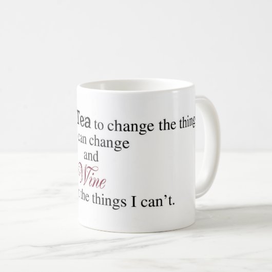 Heer, geef me thee.......Mok Koffiemok (Voorkant rechts)