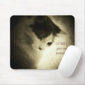 Heer, geef mij geduld muismat (Met muis)