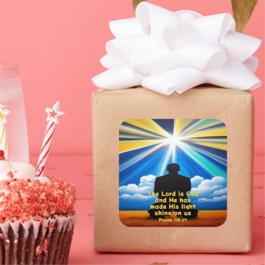 Heer glans uw lichte Stickers (Feest)