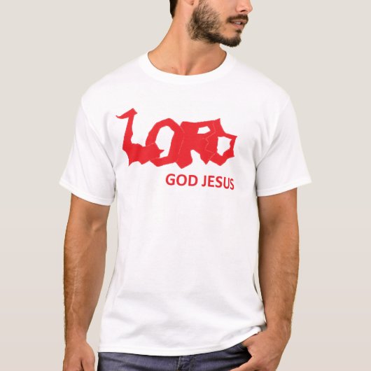HEER GOD JEZUS T-SHIRT (Voorkant)