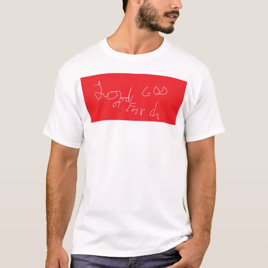 HEER GOD van Enoch T-shirt (Voorkant)