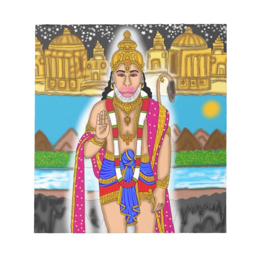 Heer Hanuman Notitieblok (Voorkant)