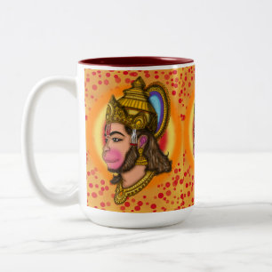 Heer Hanuman Tweekleurige Koffiemok