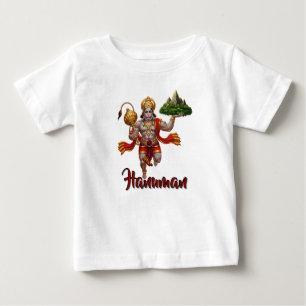 Heer Hanuman vliegt en tilt berg