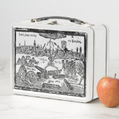 "Heer, heb Mercy op Londen" zwarte Plague Lunchbox (In situ)