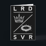 Heer Heiland Kroon Christelijke God Jezus Bijbel M Kaart<br><div class="desc">Heer Heiland Kroon Christelijke God Jezus Bijbel Mannen Vrouwen Kinderen</div>