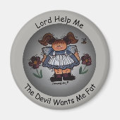 Heer help me, de duivel wil me dikke magneet (Voorkant)