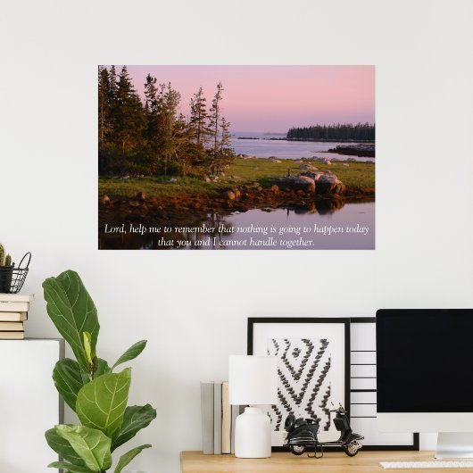 Heer, help me herinneren poster (Thuiskantoor)