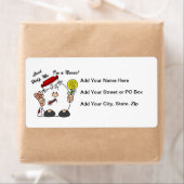 Heer help me Ik ben een verpleegster Etiket (Insitu)