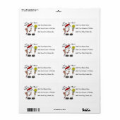 Heer help me Ik ben een verpleegster Etiket (Full Sheet)