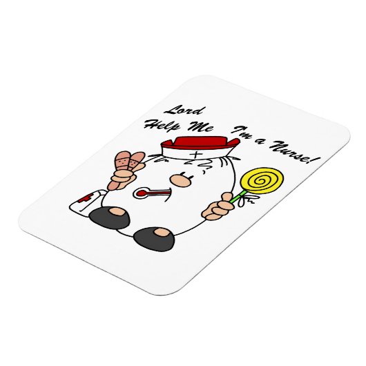 Heer help me Ik ben een verpleegster Magneet (Linkerzijde)