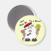 Heer help me Ik ben een verpleegster Magneet (Voorkant / Achterkant)