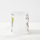 Heer help me Ik ben een verpleegster Matglas Koffiemok (Center)