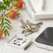 Heer help me Ik ben een verpleegster Sleutelhanger (Zijkant)