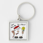 Heer help me Ik ben een verpleegster Sleutelhanger (Voorkant)