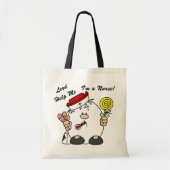 Heer help me Ik ben een verpleegster Tote Bag (Voorkant)