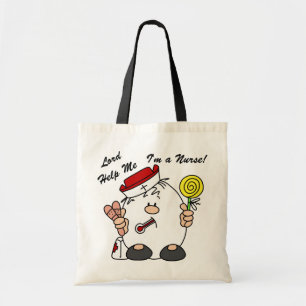 Heer help me Ik ben een verpleegster Tote Bag