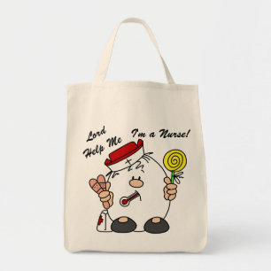 Heer help me Ik ben een verpleegster Tote Bag