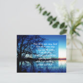 Heer Hymn heeft een eigen weg Briefkaart (Staand voorkant)