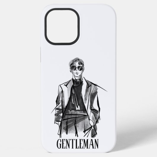 Heer  iPhone hoesje (Achterkant)