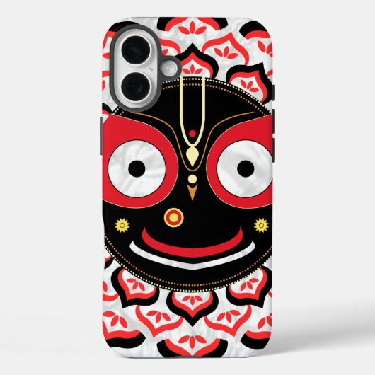 Heer Jagannath Gezicht Chakra Hindoe-deïteit Case-Mate iPhone Case (Achterkant)