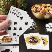 Heer Jagannath Gezicht Hindoe Godheid Spiritueel Pokerkaarten (Insitu)