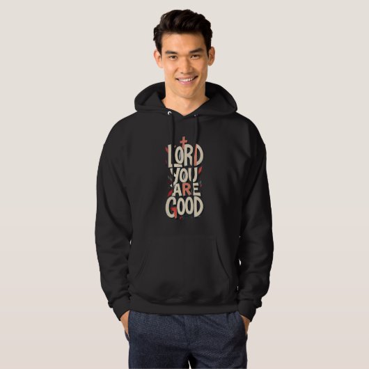 HEER je bent goed - Christelijk Hoodie (Voorkant volledig)