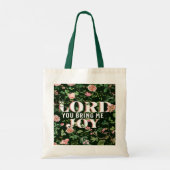 Heer je brengt me vreugde - Rozen Tote Bag (Achterkant)