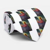 Heer Jezus Christus Hand geschilderd orthodox icoo Stropdas (Opgerold)