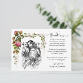 Heer Jezus Religieuze Dankjewel Bedankkaart (Staand voorkant)