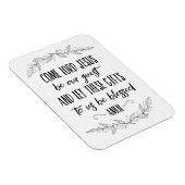 Heer Jezus wordt onze gastgebedsmuurkunst Magneet (Rechterzijde)