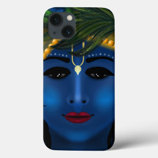 Heer Krishna blauwe aantrekkelijke - Hare Krishna Case-Mate iPhone Case