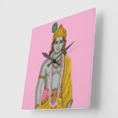 Heer Krishna Wandklok (Hoek)