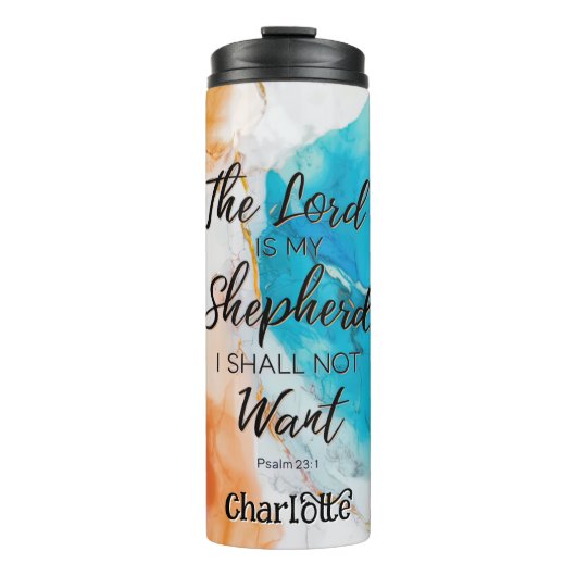 Heer mijn Herder Psalm 23 Thermosbeker