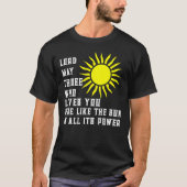 Heer, moge degenen die van u houden, schitteren al t-shirt (Voorkant)