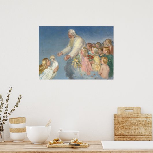 Heer ontvangt het dode kind poster (Keuken)