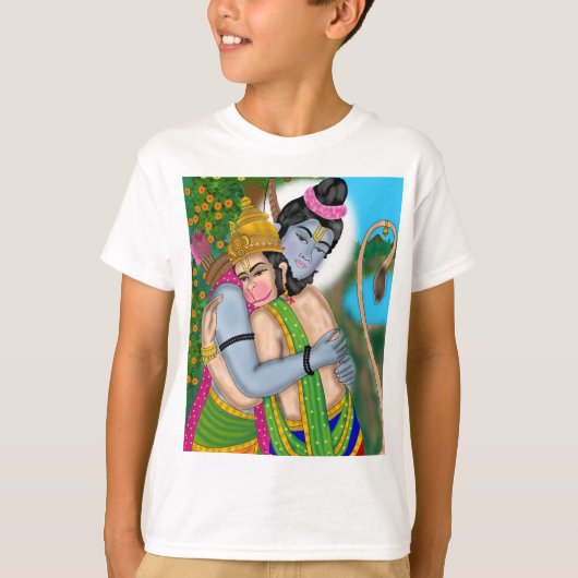 Heer Rama & Hanuman T-shirt (Voorkant)