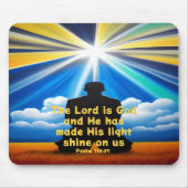 Heer, schijn uw lichte Muismat (Voorkant)