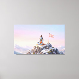 Heer Shiva Canvas Afdruk
