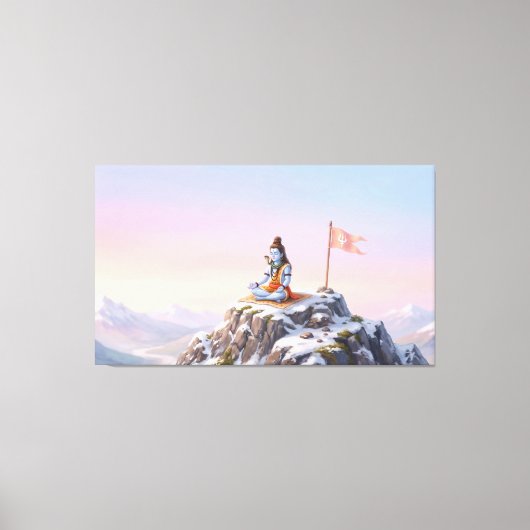 Heer Shiva Canvas Afdruk (Voorkant)