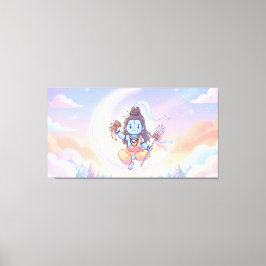 Heer Shiva Canvas Afdruk