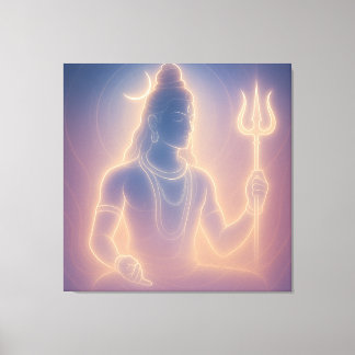 Heer Shiva Canvas Afdruk