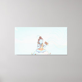 Heer Shiva Canvas Afdruk